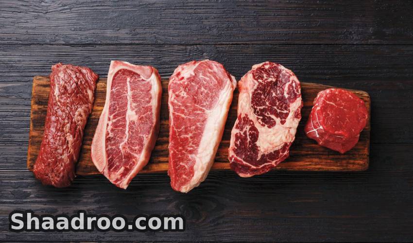 راهنمای کامل شناخت انواع گوشت قرمز تازه، با کیفیت و قیمت مناسب 1 انواع گوشت قرمز